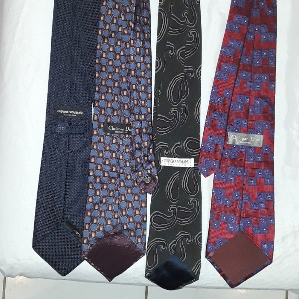 Four Designer Ties Bundle - image 1